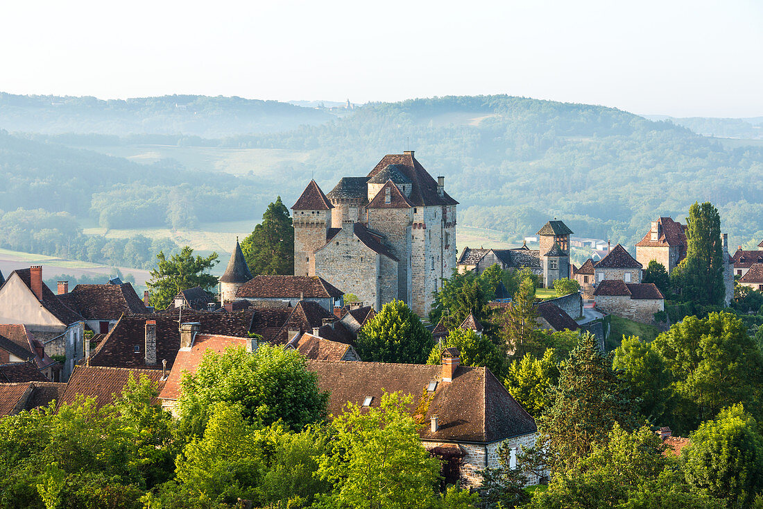 Curemonte, Corrèze, Limousin, France