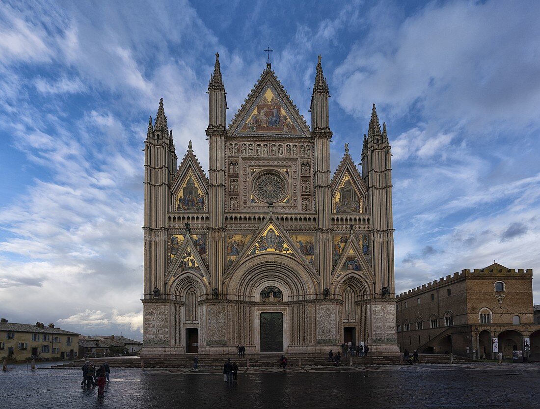 Italien, Umbrien, Orvieto, Orvieto Kathedrale