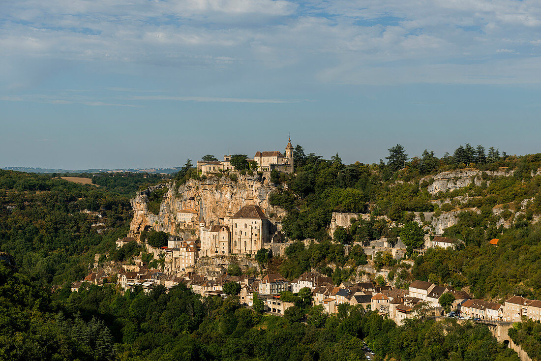 Rocamadour, Departement Lot, Region Midi-Pyrénées, Frankreich