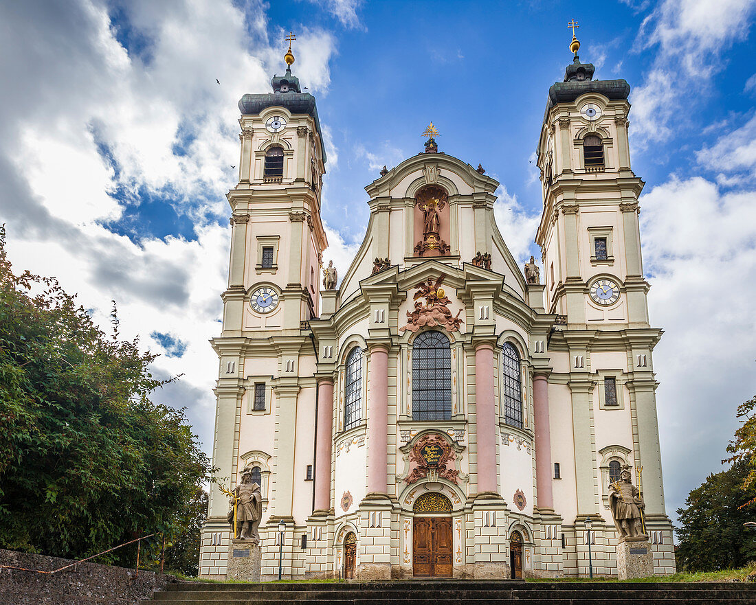 Basilika St. Alexander und St. Theodor der Benediktinerabtei Ottobeuren, Allgäu, Bayern, Deutschland