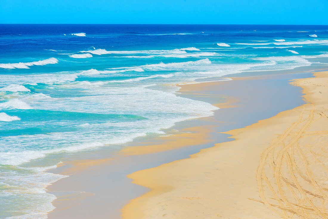 75-Meilen-Strand, Fraser Island, Queensland, Australien