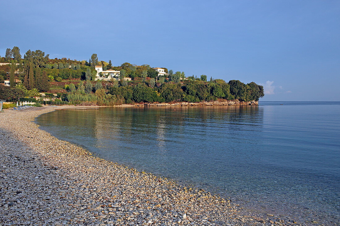 Avlaki Bay, Corfu Island, Ionian Islands, Greece