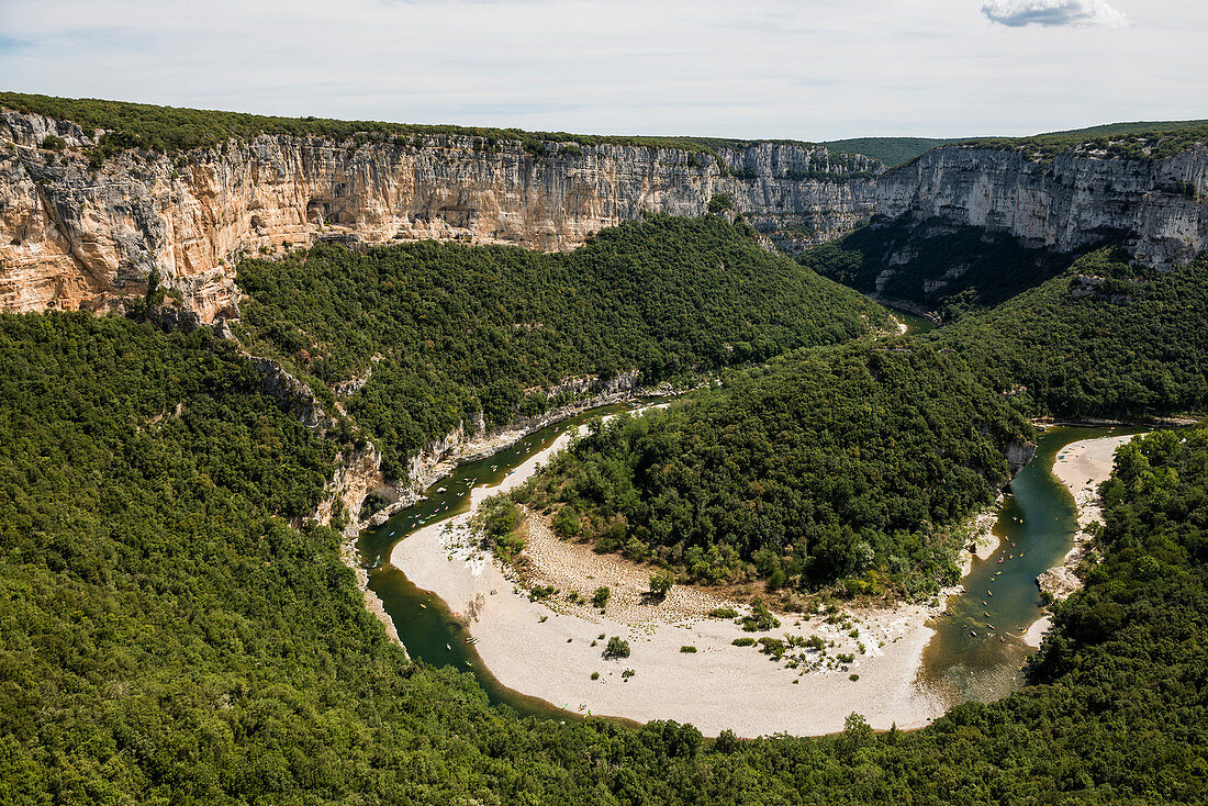 Ardèche, Gorges de l'Ardèche, Vallon-Pont-d'Arc, Rhône-Alpes, France