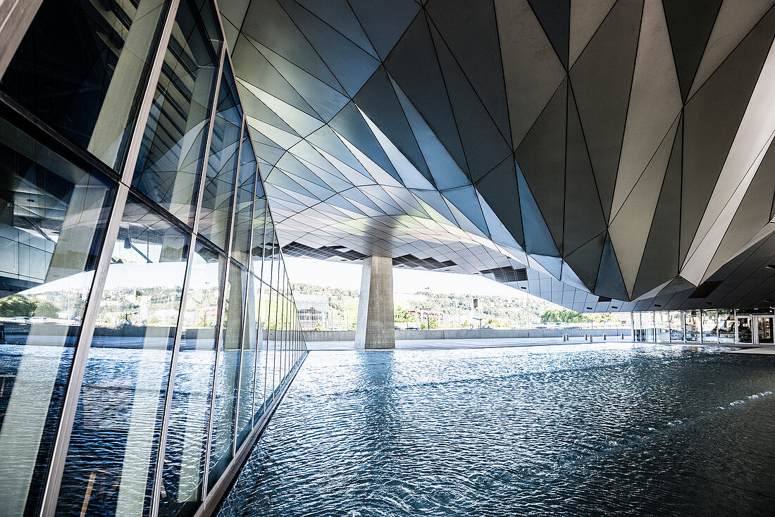 Musée des Confluences, Architekten Coop Himmelb(l)au, Lyon, Département Rhône, Auvergne-Rhone-Alpes, Frankreich