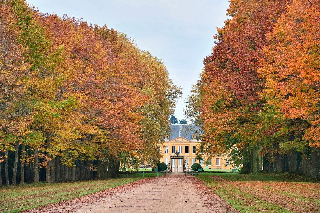 France, Saone et Loire, Palinges, castle of Digoine