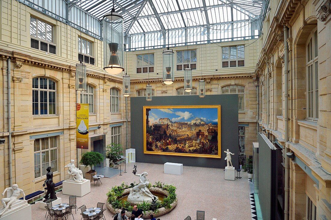 France, Seine Maritime, Rouen, Fine Arts museum, the main hall