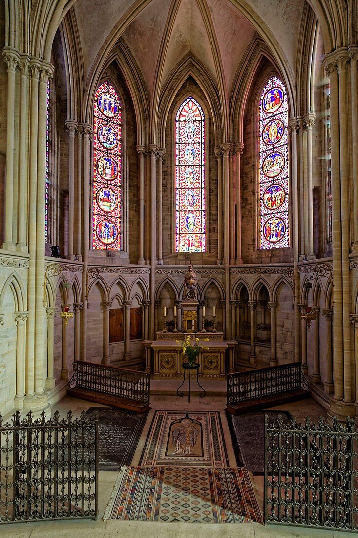 France, Calvados, Bayeux, Notre-Dame cathedral, dated 11th to 15th century, Notre Dame chapel