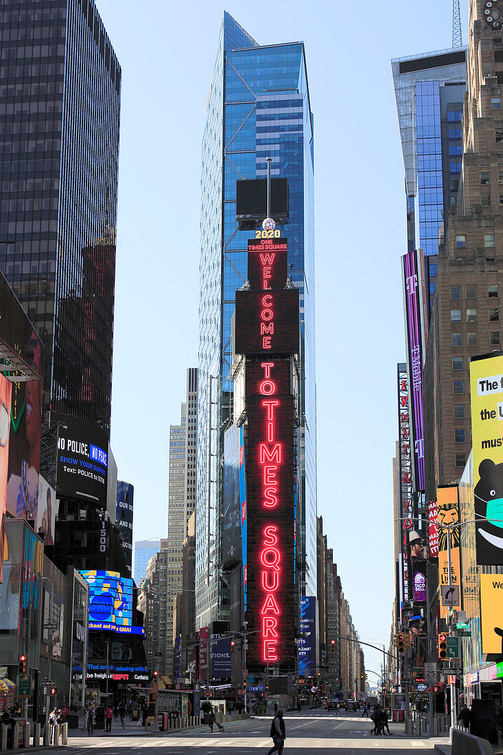 Times Square, Manhattan, New York, New York, Vereinigte Staaten von Amerika, Nordamerika