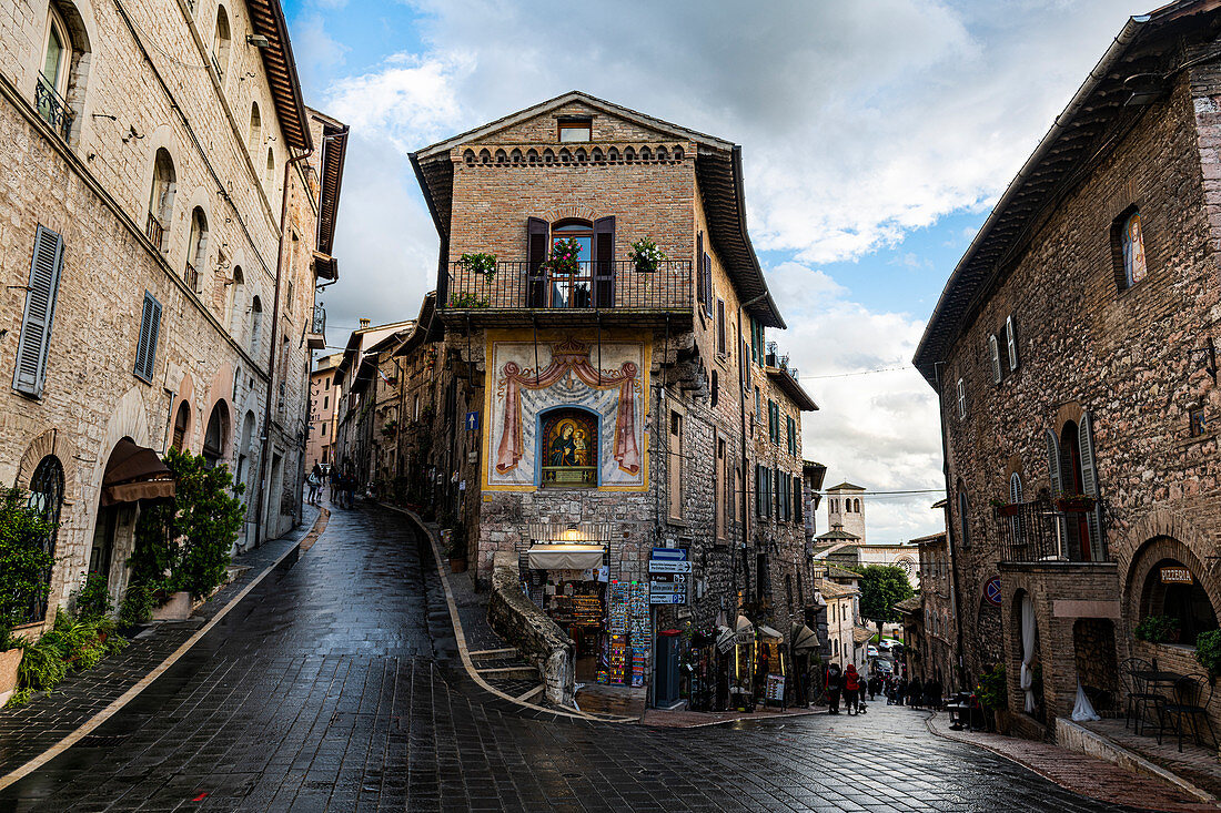 Assisi, UNESCO-Weltkulturerbe, Umbrien, Italien, Europa