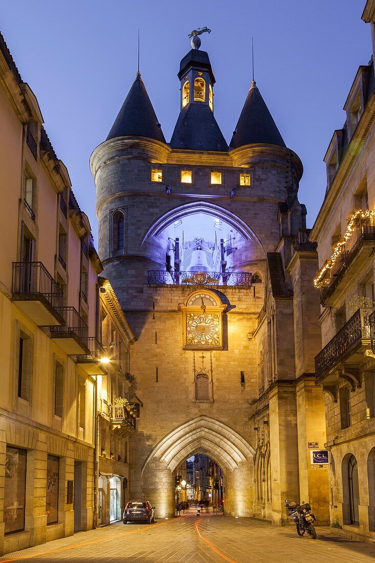 Frankreich, Gironde, Bordeaux, Gebiet, das von der UNESCO zum Weltkulturerbe erklärt wurde, die Große Cloche (Große Glocke)