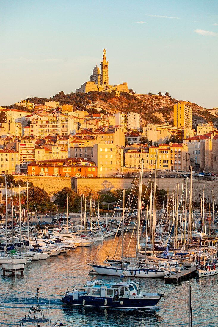 Frankreich, Bouches du Rhone, Marseille, Hafen von Vieux