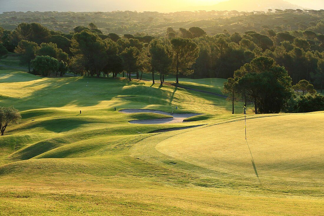 France, Var, Dracenie, La Motte, Domaines de Saint Endreol, Golf, Palayson National Forest