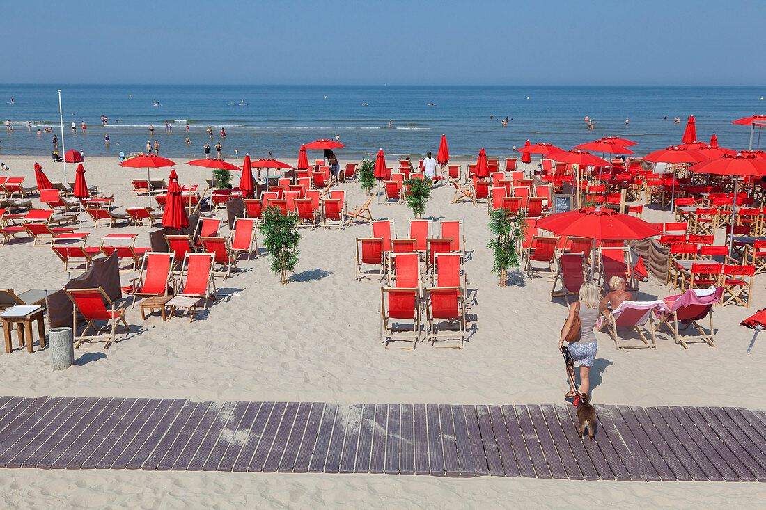 France, Pas de Calais, Cote d'Opale, Le Touquet, pirates beach