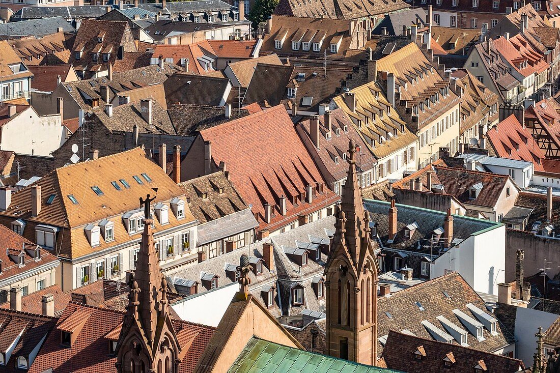 France, Bas Rhin, Strasbourg, old city listed as World Heritage by UNESCO