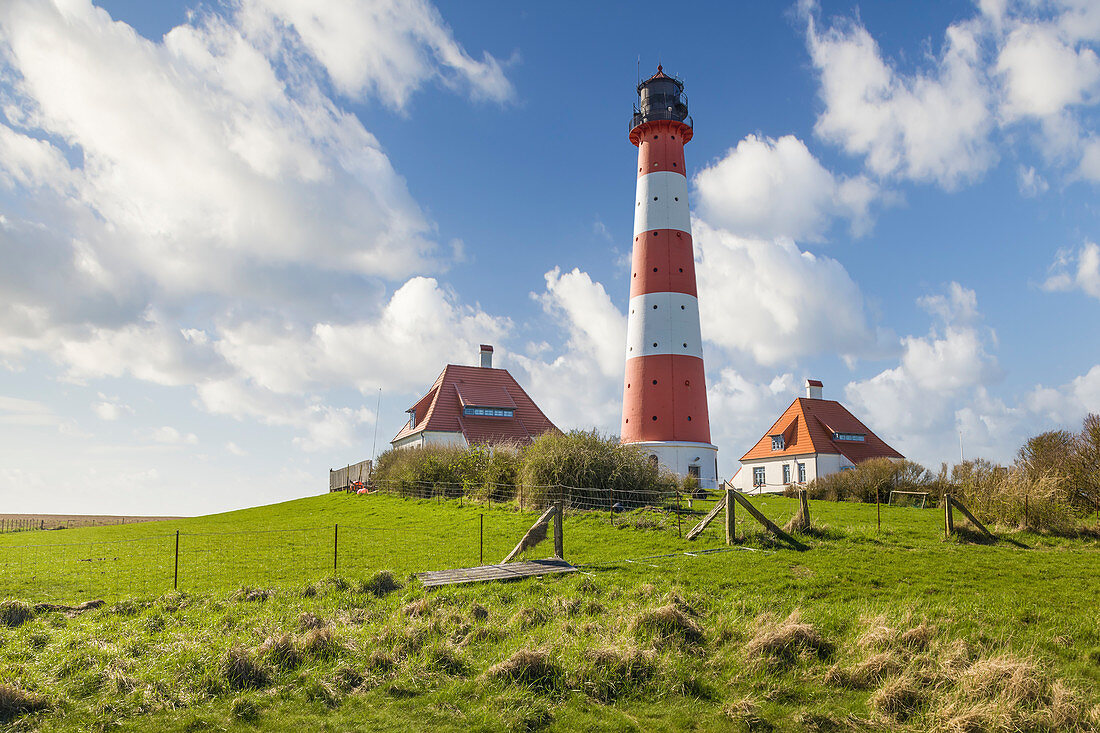 Leuchtturm Westerheversand, Nord-Friesland, Schleswig-Holstein