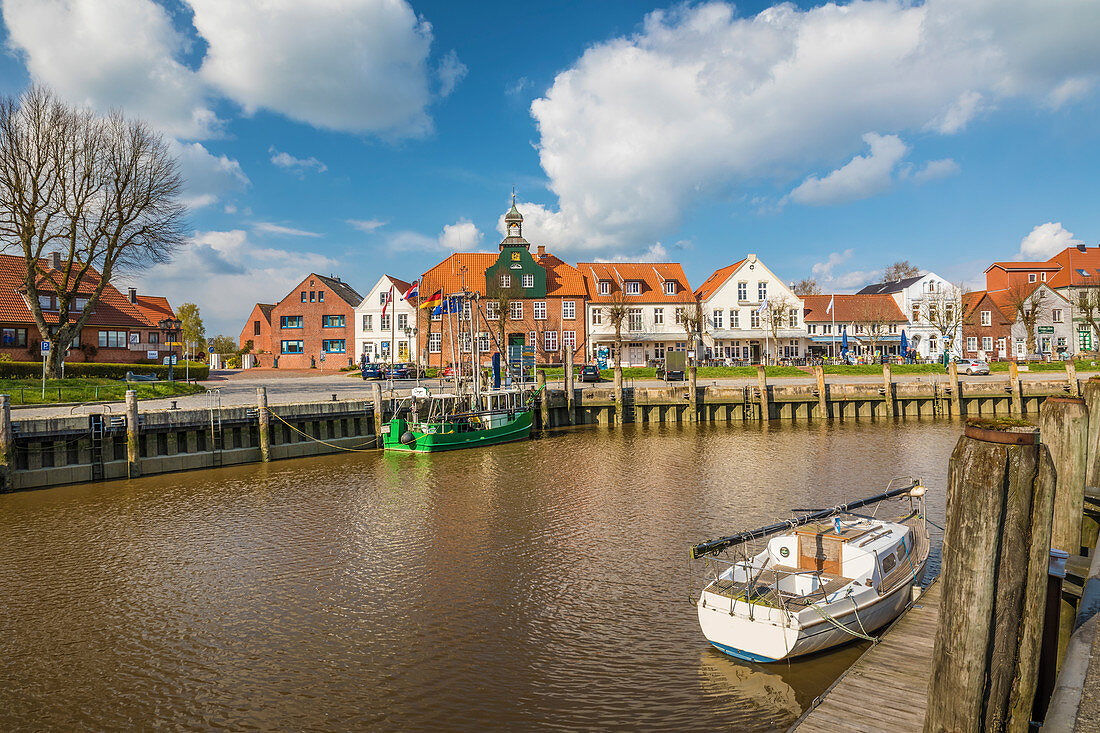 Hafen von Tönning, Nord-Friesland, Schleswig-Holstein