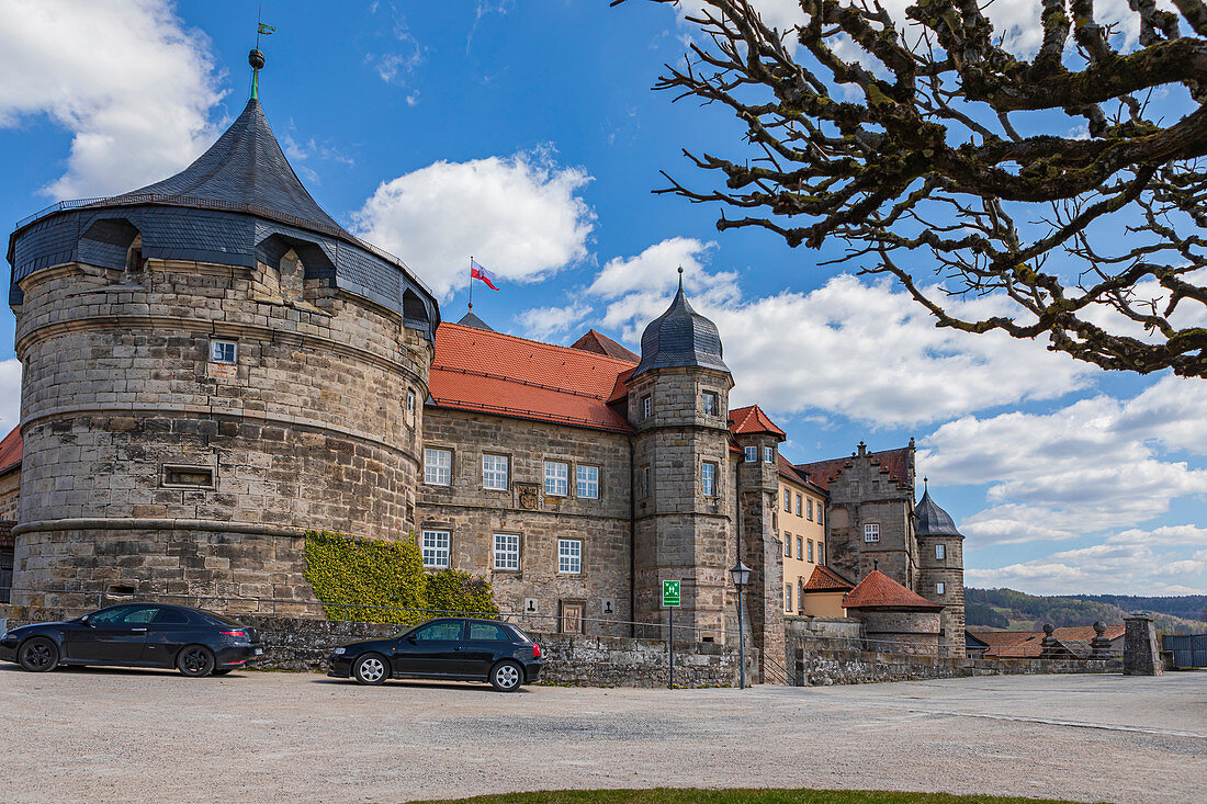 Rosenburg Fortress in Kronach, Bavaria, Germany