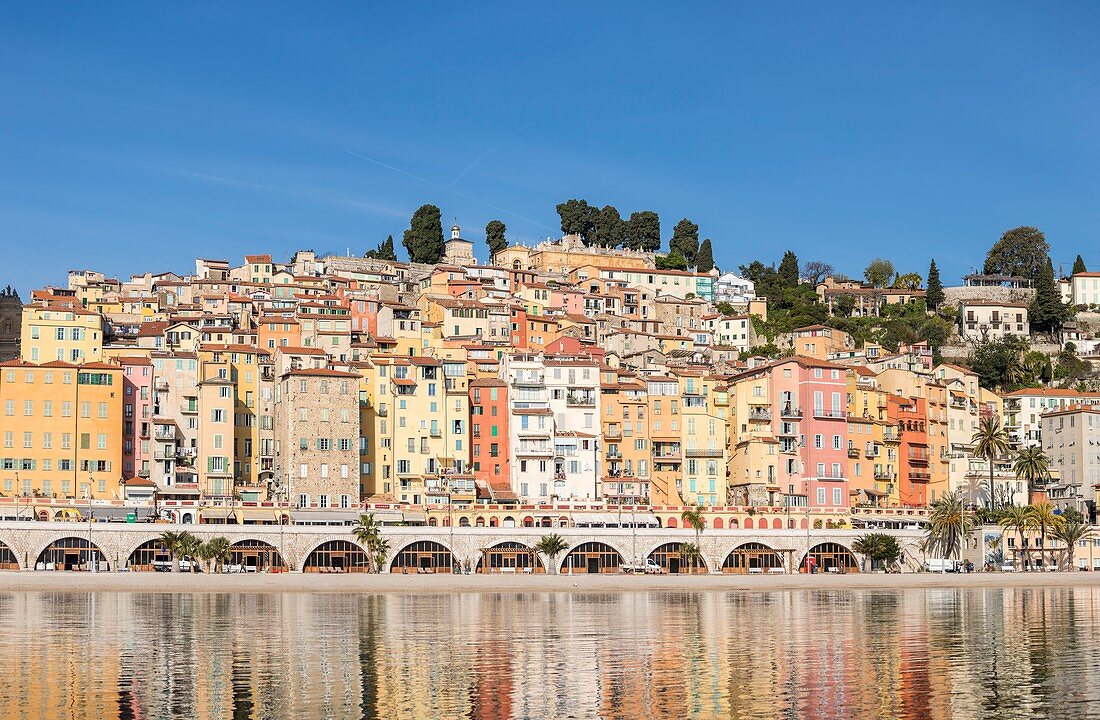 France, Alpes-Maritimes, Menton, the old town