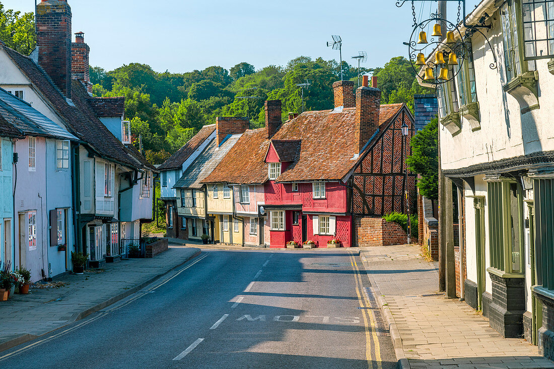 The Eight Bells Pub, Bridge Street, Safran Walden, Essex, England, Vereinigtes Königreich, Europa