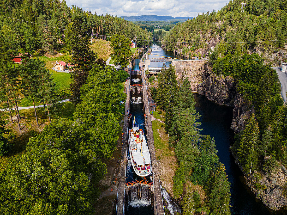 Telemark Canal, Norway, Scandinavia, Europe