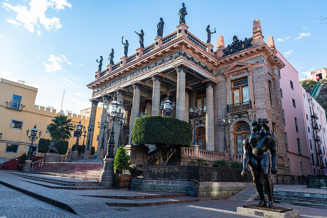 Teatro Juarez, UNESCO-Weltkulturerbe, Guanajuato, Mexiko, Nordamerika
