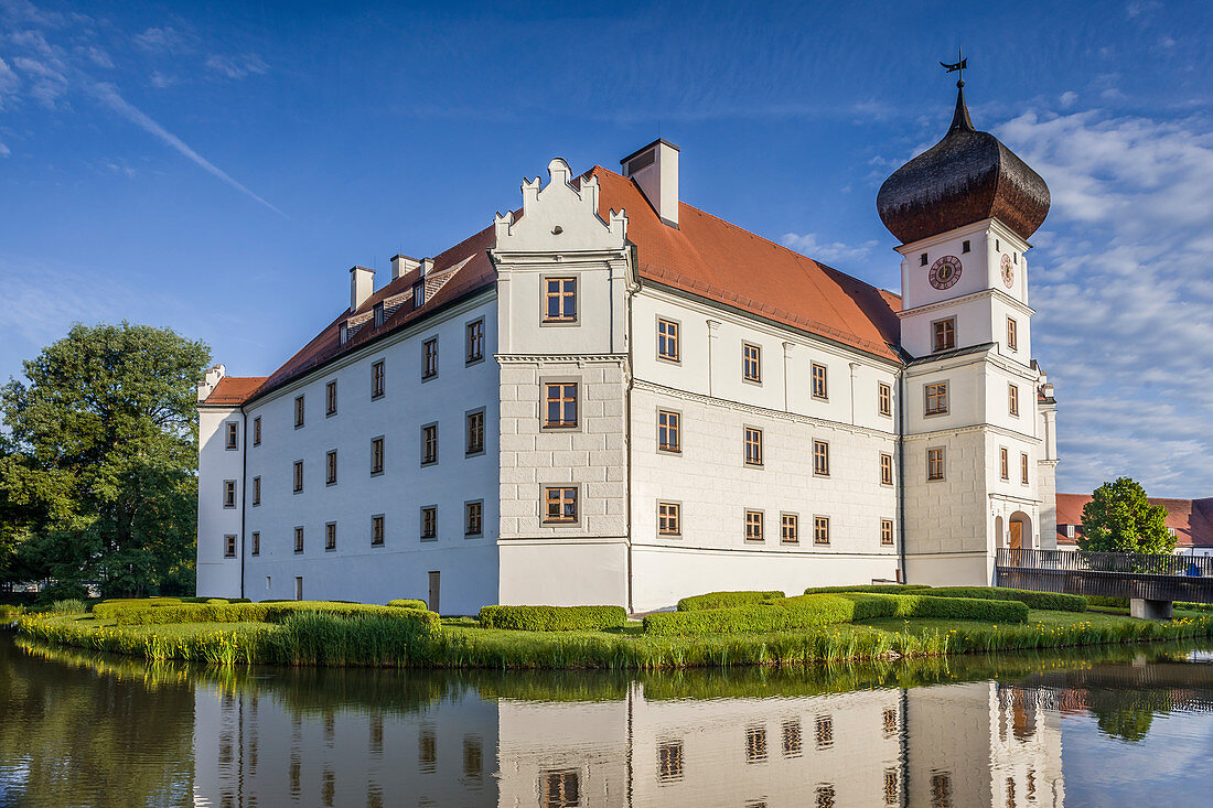 Schloss Hohenkammer in Oberbayern, Bayern, Deutschland