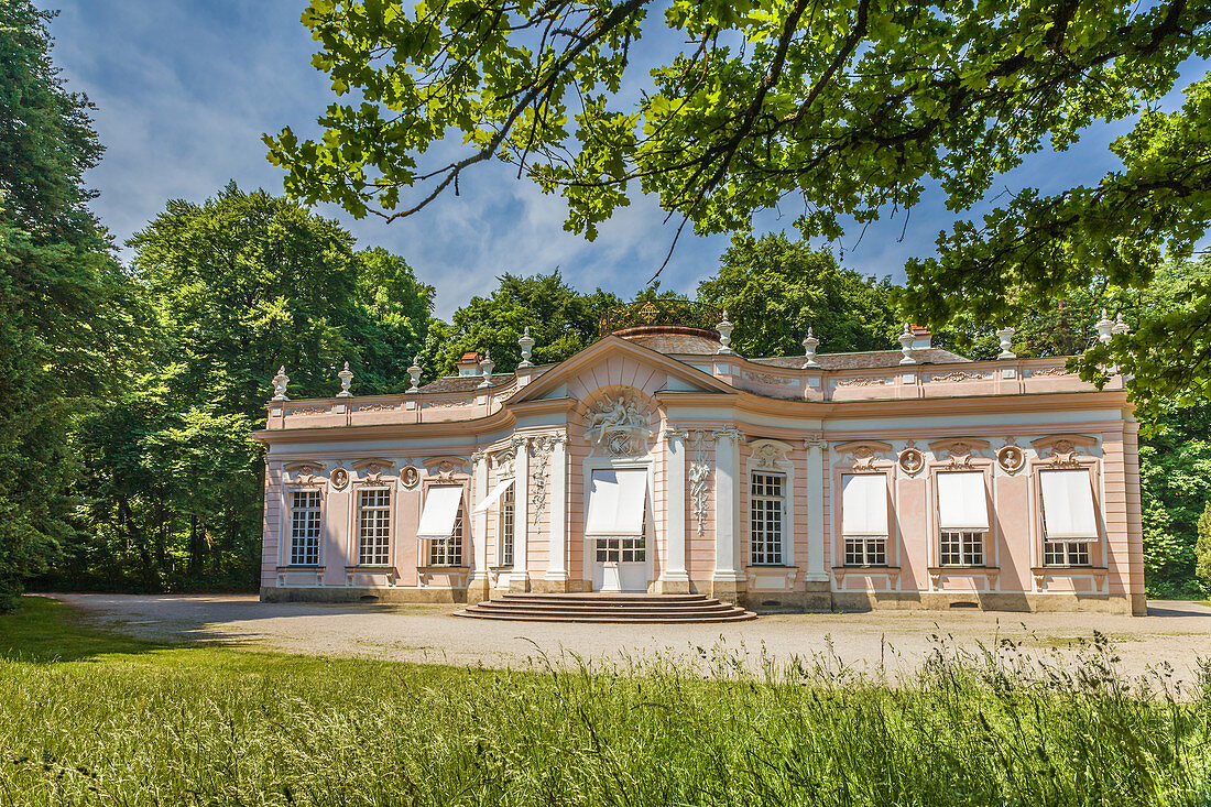 Amalienburg Pavillion in Nymphenburg Palace, Munich, Upper Bavaria, Bavaria, Germany