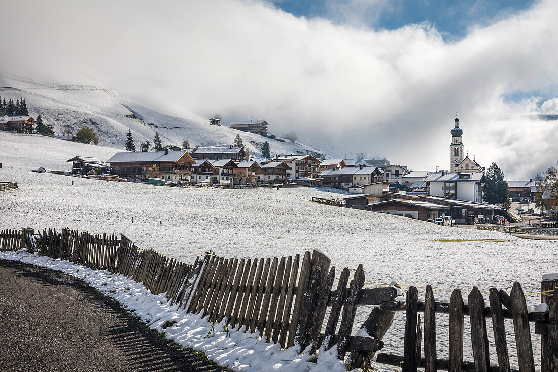 View of Innervillgraten, Villgratental, East Tyrol, Tyrol, Austria