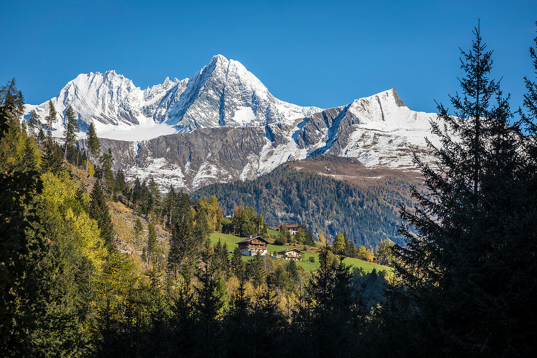 Kalser Tal in the Hohe Tauern National Park, Kals am Großglockner, East Tyrol, Tyrol, Austria