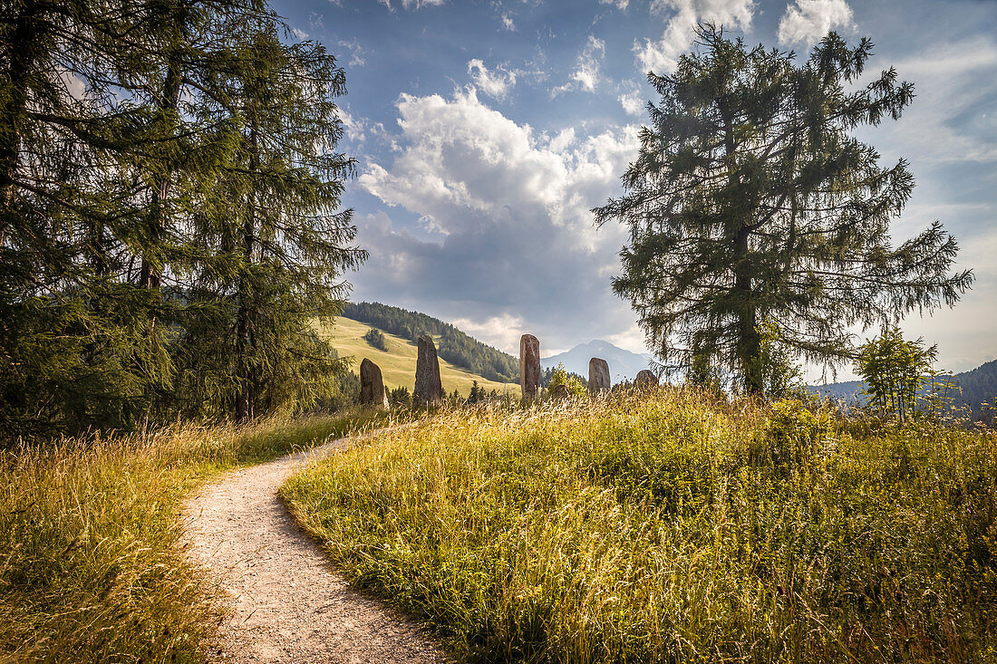 Steinkreis und Kreuzweg in Seefeld in Tirol, Tirol, Österreich