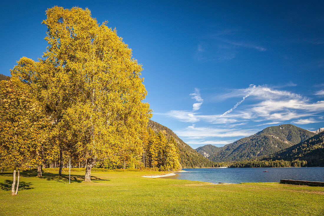 Plansee near Reutte in Tirol, Tyrol, Austria