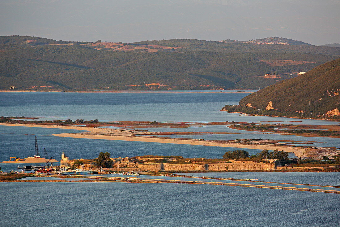 Festung Santa Maura vor dem Hauptort Lefkada, Insel Lefkada, Ionische Inseln, Griechenland