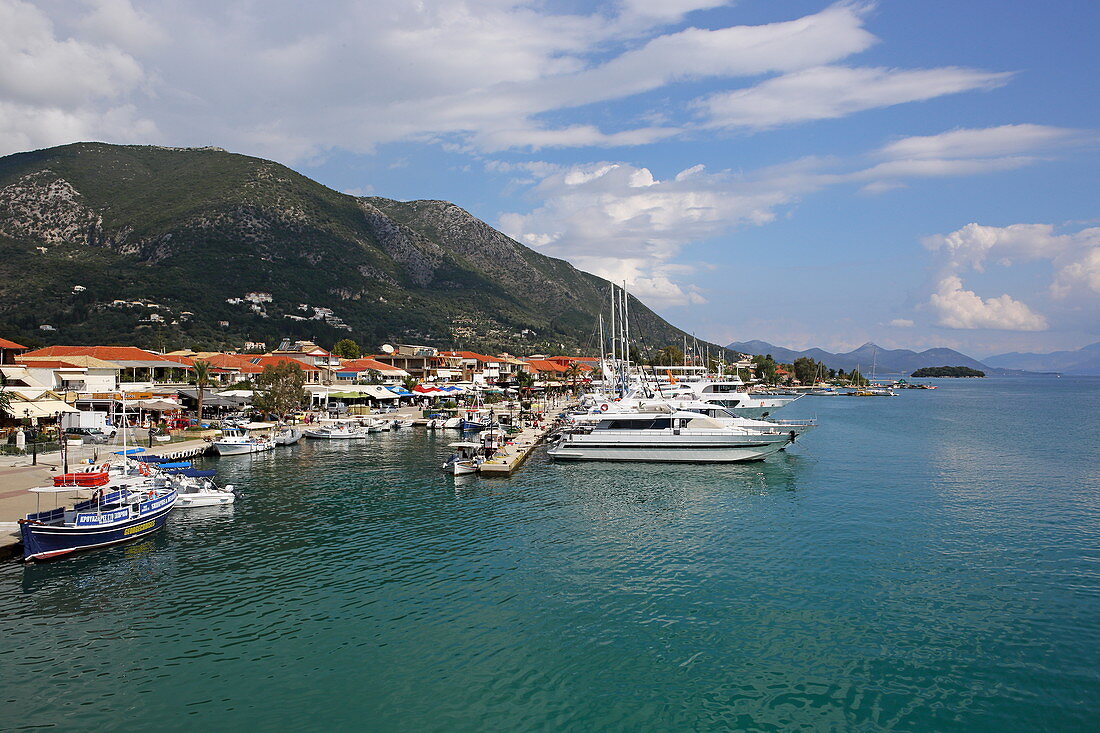 Harbor, Nydri, Lefkada Island, Ionian Islands, Greece