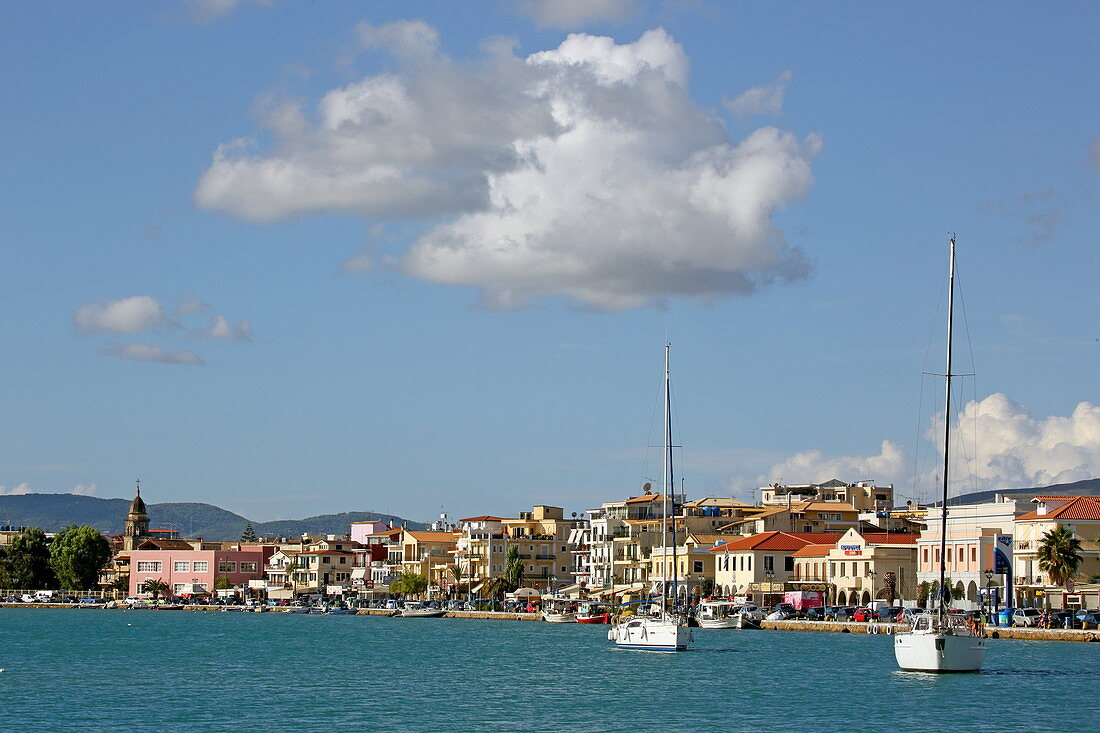 Port of Zakynthos Town, Zakynthos Island, Ionian Islands, Greece