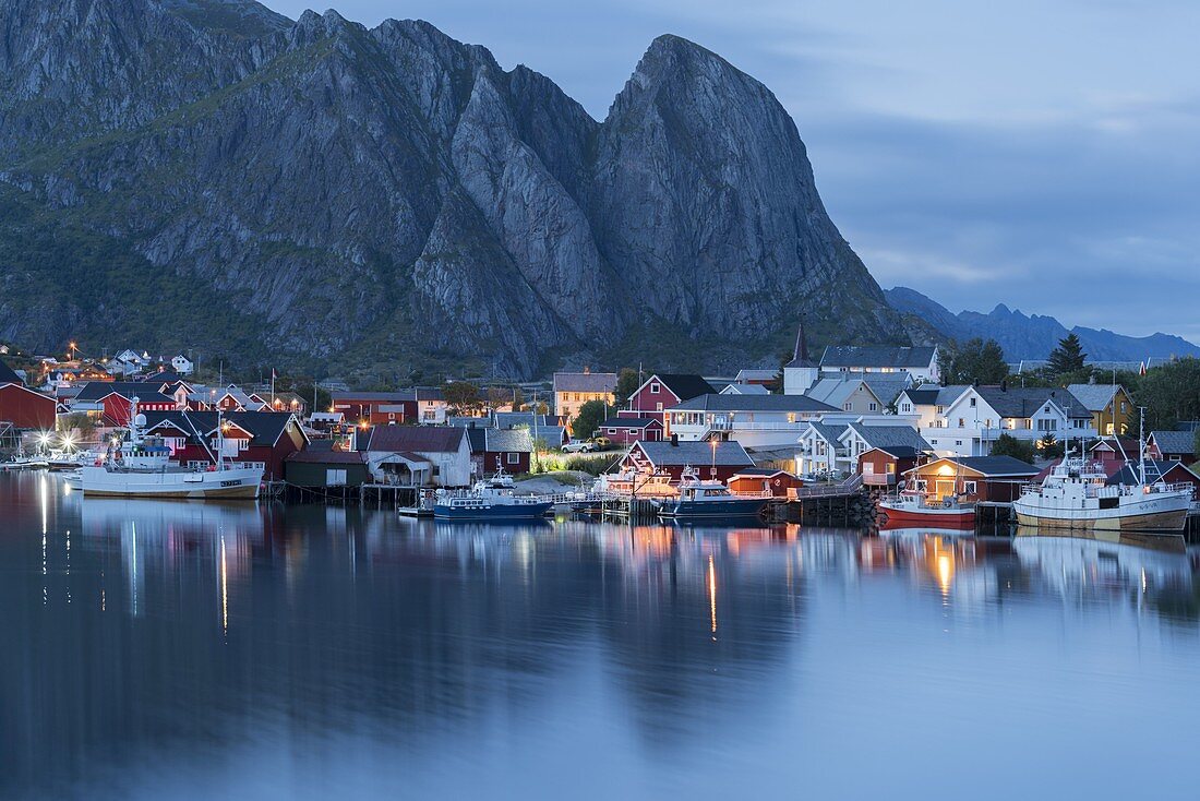 Reine, Moskenesoya, Lofoten, Nordland, Norwegen