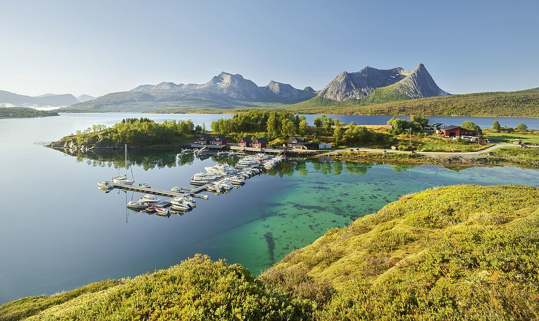 Kulhornet, Stortinden, Eidtinden, Hakonset, Ballangen, Ofoten, Nordland, Norway