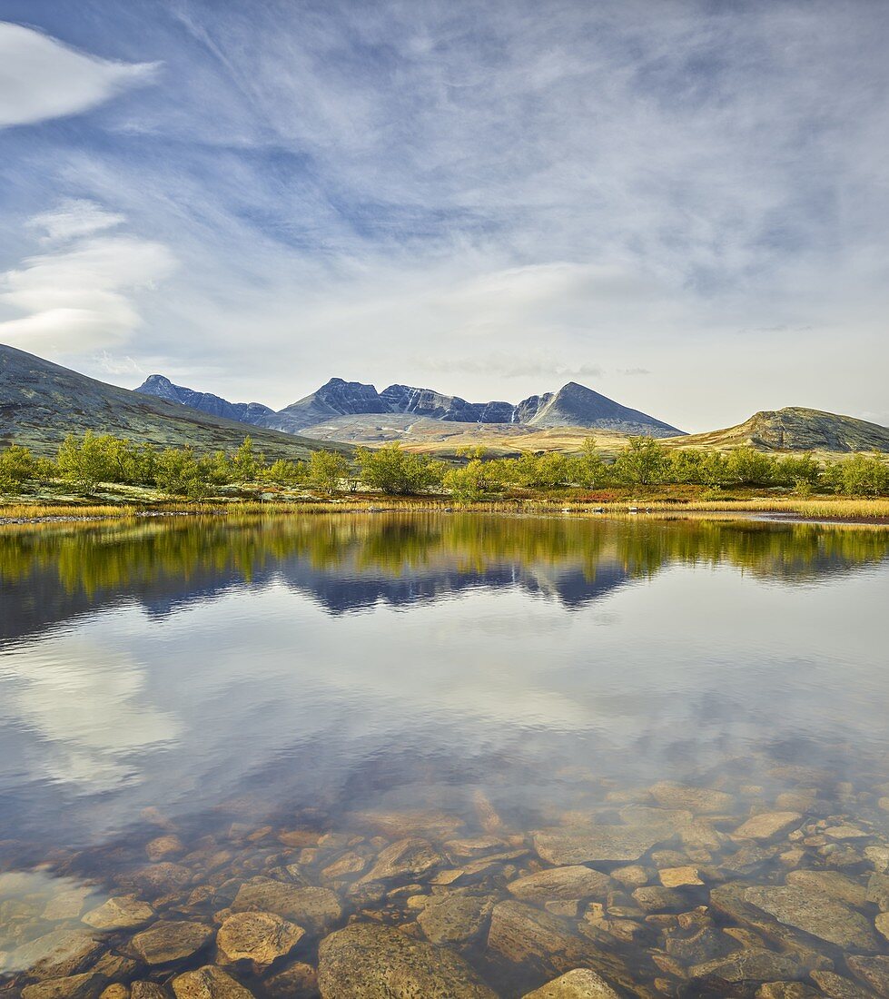 Högronden Massiv, Döralen, Rondane Nationalpark, Oppland, Norwegen