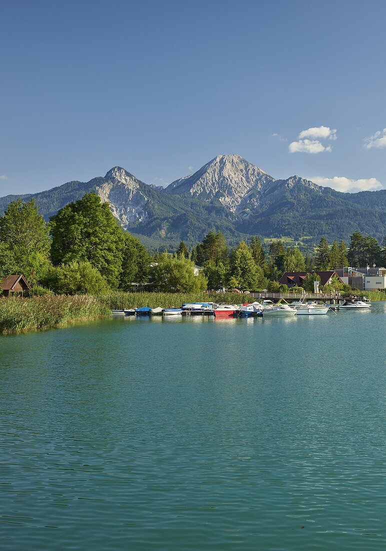 Mittagskogel und Faaker See, Kärnten, Österreich