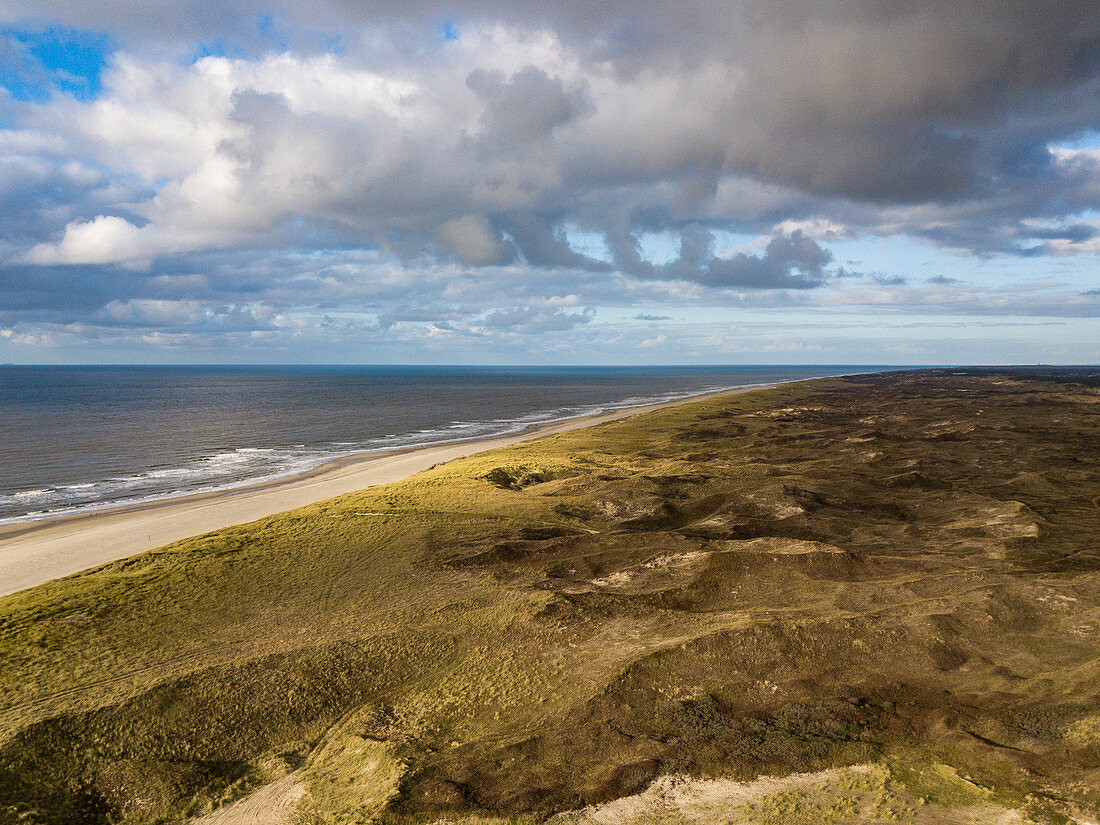 near Den Hoorn, Texel, West Frisian Islands, Friesland, Netherlands