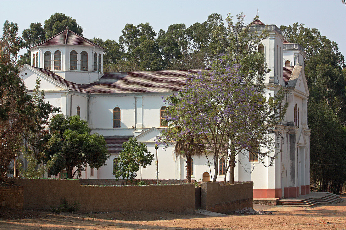 Angola; Provinz Huila; Stadtrand von Huila; Kirche des Klosters Huila; 1880 errichtet