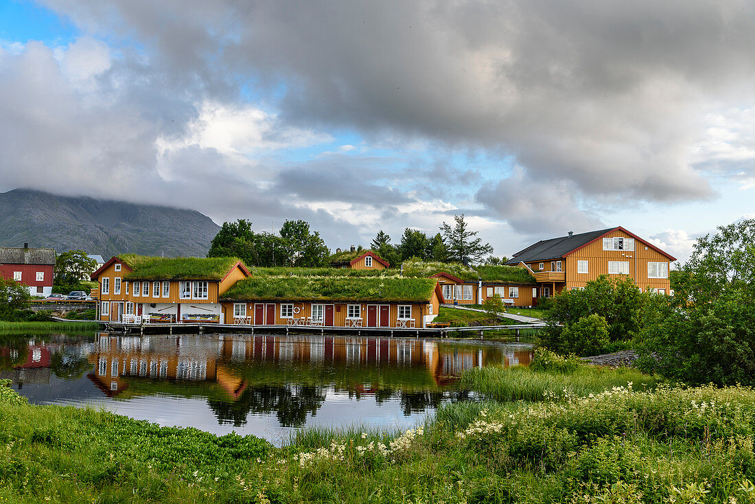 Vega Havhotell auf der Insel Vega, Norwegen