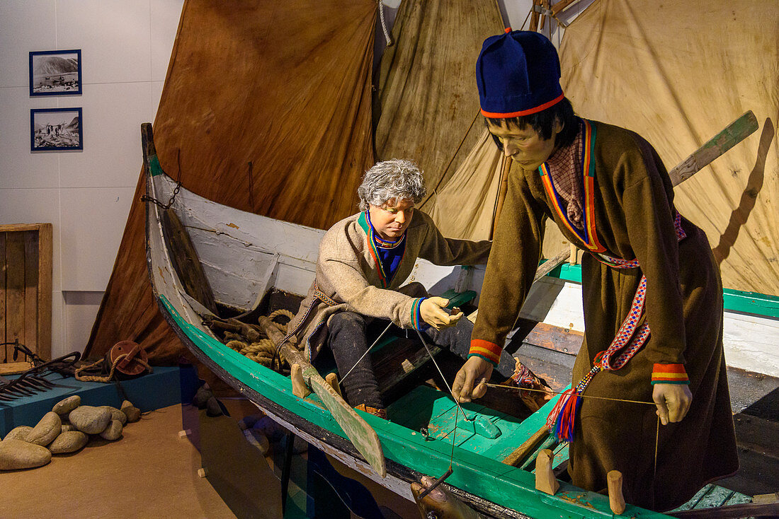 Sami Ausstellungscenter Arran Lulesamiske Senter, Ajluokta, Norwegen