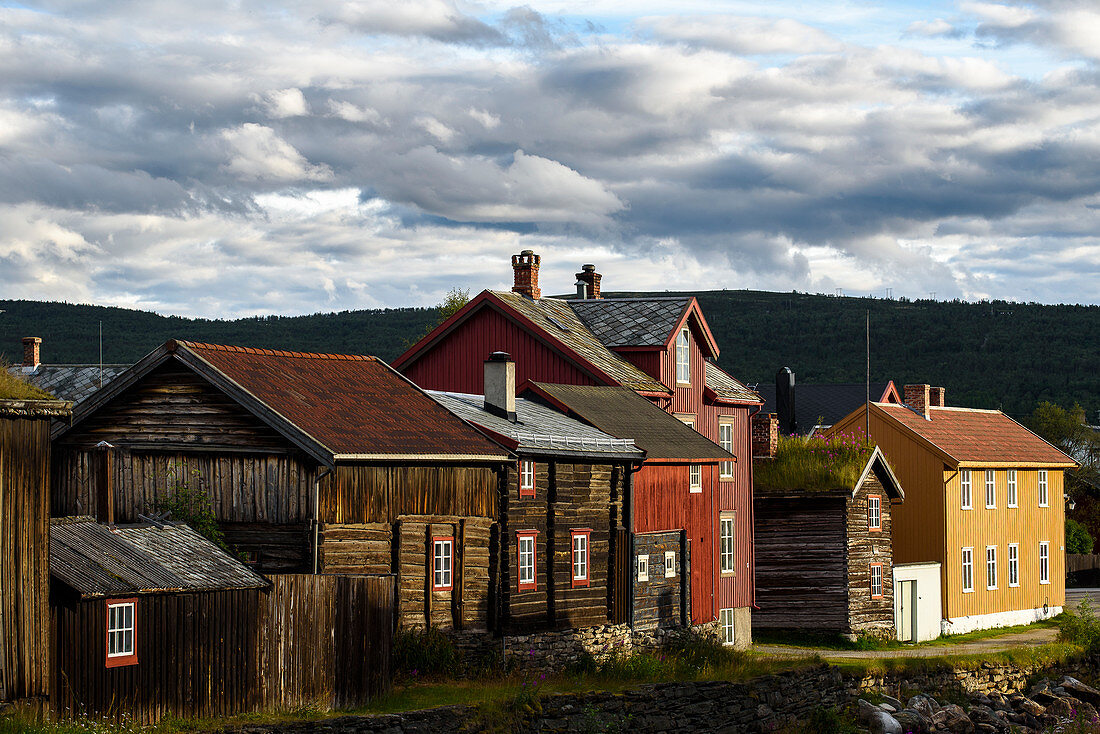 Mining town of Røros: Bergstaden (old town), Roros, Norway