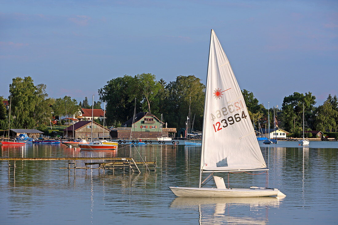 Steinebach, Wörthsee, Fünf-Seen-Land, Upper Bavaria, Bavaria, Germany