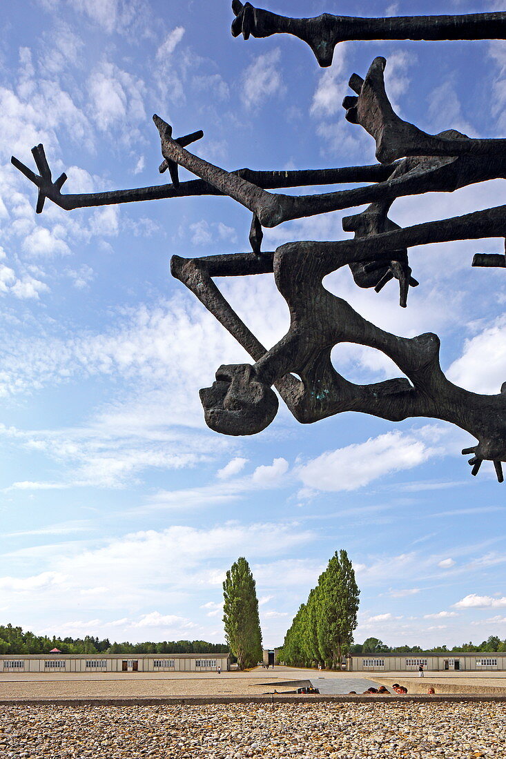 KZ Gedenkstätte Dachau, Oberbayern, Bayern, Deutschland