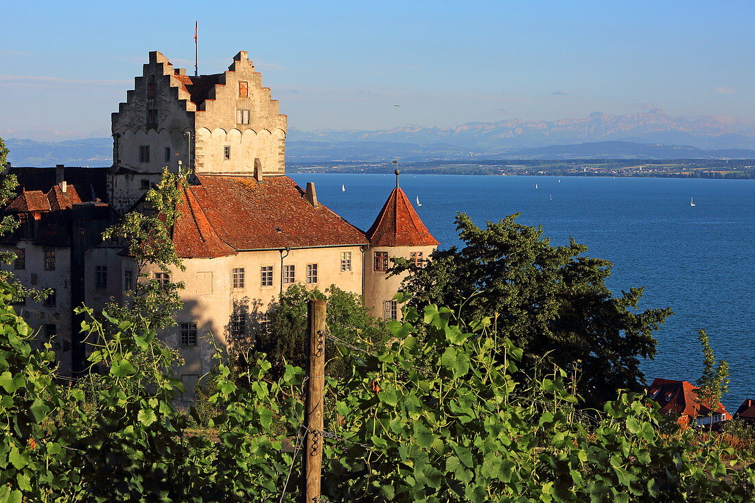 Meersburg and Lake Constance, Baden-Württemberg, Germany