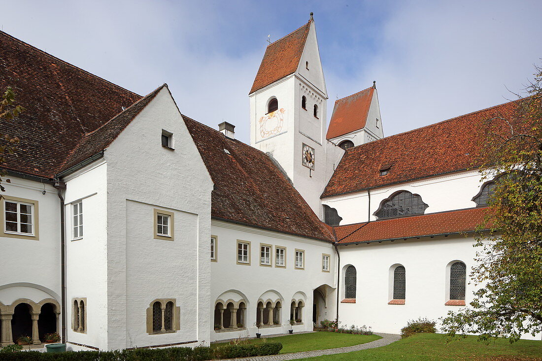 St. Johannes Baptist, Steingaden, Bayern, Deutschland
