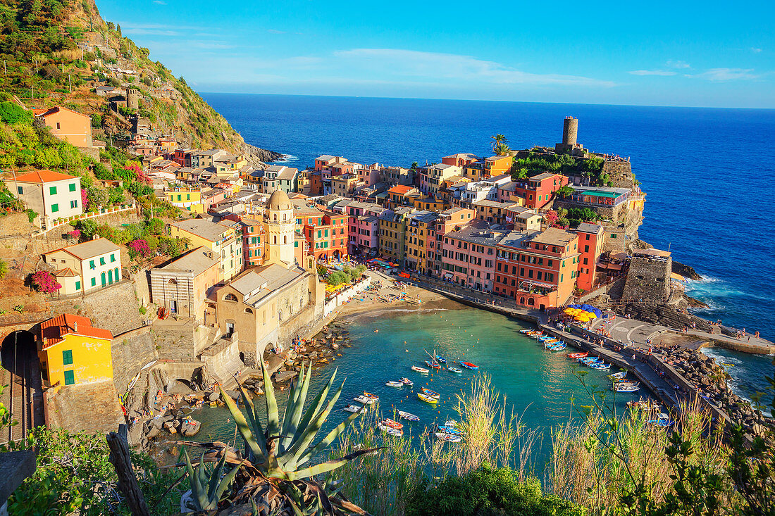 Vernazza, Cinque Terre, Ligurien, Italien