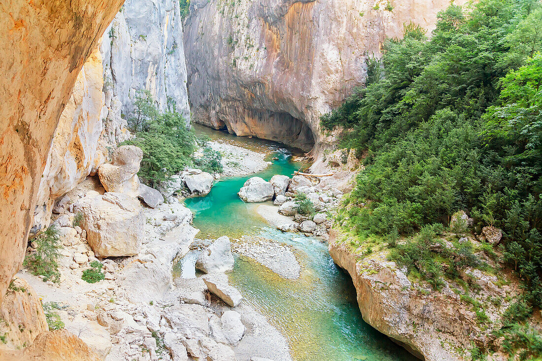 Gorges du Verdon, Alpes-de-Haute-Provence, Provence, Frankreich