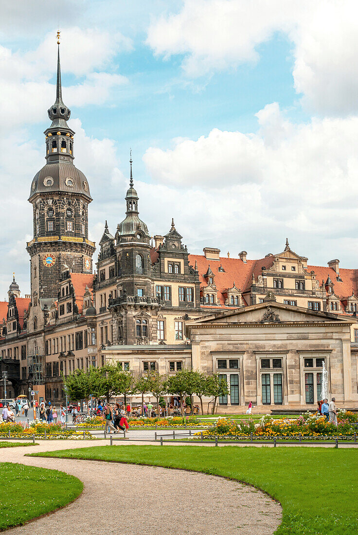 Residenzschloss Dresden, Sachsen, Deutschland